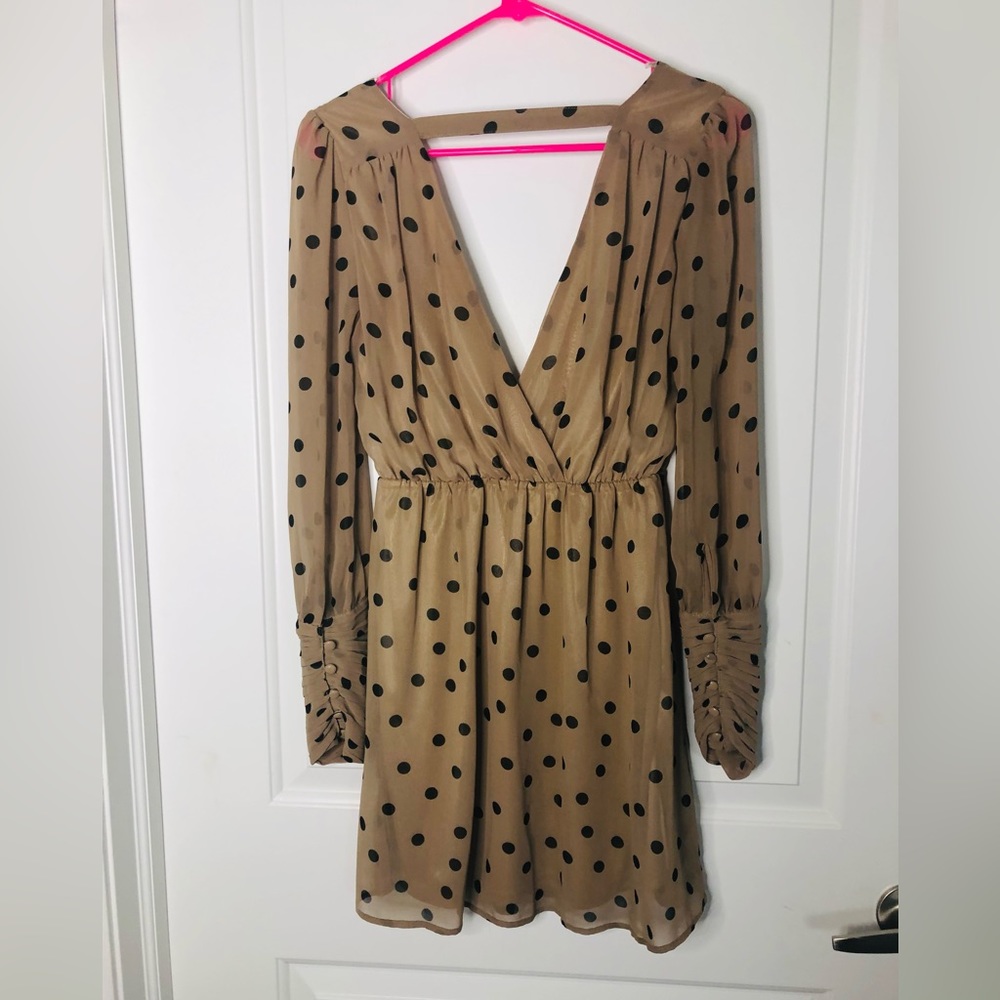 Polka dot mini skirt Size Small
